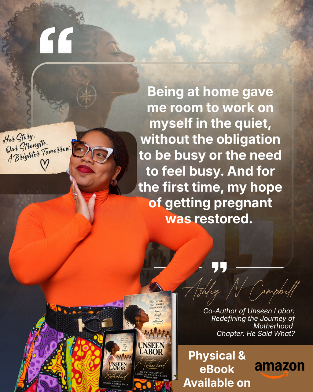 Unseen Labor: Redefining the Journey of Motherhood [signed book]